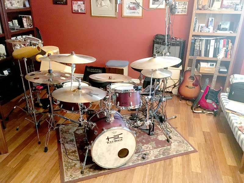 Stan Adell Drum Setup