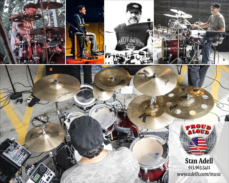 Stan Adell Drummer Montage