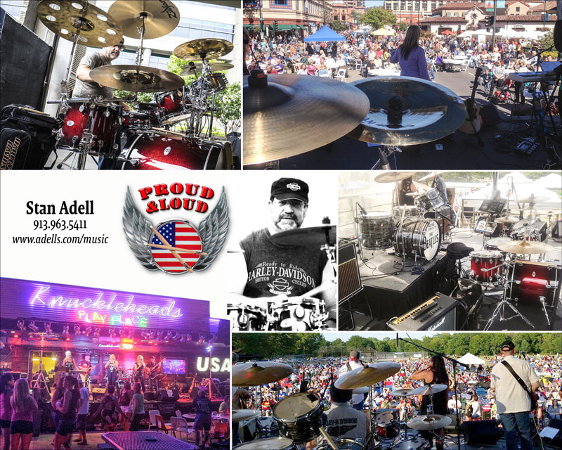 Stan Adell Drummer Montage